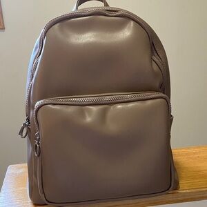 Vegan Leather Backpack • Unisex